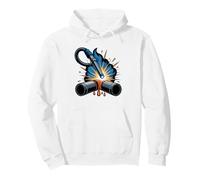 Soudeur Pipeline Vintage Pipeliner De Gothique Sweat à Capuche