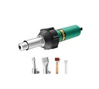 VEVOR Soudeur Plastique Air Chaud, 1600 W, Pistolet Thermique PVC 50°C - 600°C, Kit Soudage de Toiture Plastique avec Buse 20 mm 40 mm, Noyau Chauffant, Rouleau de Joint Silicone, pour Film PP PE PVC