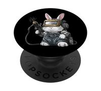 Soudeur Soudeur Lapin de Pâques Lunettes de Soleil Lapin de Pâques PopSockets PopGrip Adhésif