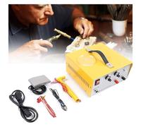 Soudeur Spot Sparkle Pulse, Machine de soudeur Spot Portable Kit de bricolage, soudeur Spot Kit de bijoux Permanent pour soudure de bijoux or argent platine,80A