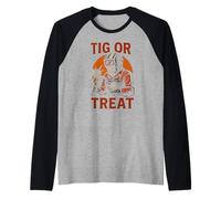 Soudeur Squelette de Soudure Tig Or Treat Cool Mens Welder Halloween Manche Raglan