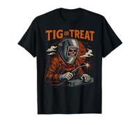 Soudeur Squelette de Soudure Tig Or Treat Cool Mens Welder Halloween T-Shirt