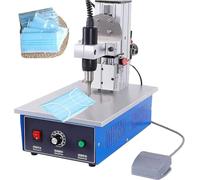 Soudeuse à Points Ultrasonique 1200W 35KHz avec Pédale Électronique, Sonotrode 9mm pour Nylon, Textiles Non-Tissés & Thermoplastiques | Soudure Rapide 0.4-8S | Machine de Soudage Industriel Haute