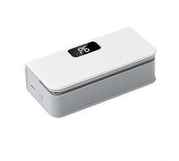 Soudeuse de sacs 6 modes P1-P6 pour sacs à goûter en plastique (blanc) | 1600 mAh pour batterie, utilisable sans fil, écran LED affichant, 6 niveaux de chaleur, pas de temps d'attente pour le