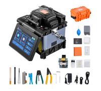 Soudeuse Fibre Optique 6 Moteurs-VEVOR-Épisseuse Fusion Fibre Optique à Alignement de Noyau, Épissage 6s, Chauffage 13s