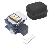 Soudeuse fibre optique avec cliveuse D3 automatique, lame tungstène 12 faces, coupe précise 125μm, kit FTTH pour splicing froid - haute durabilité, poignée ergonomique, usage professionnel