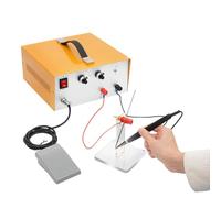 Soudeuse Par Points pour Bijoux 80 A, Machine Soudage Par Points Électrique 400 W avec Support Et Interrupteur Au Pied, Équipement Soudage Par Points D'étincelles À Impulsion Réglable, pour Platine