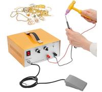 Soudeuse Par Points Pour Bijoux 80A,Soudeuse Par Points à Impulsion, Machine à Souder Laser, Commande à PéDale, Plage De Soudage: 0,5-1,5 Mm,Outil De Soudage Par Points De Bijoux En Argent 500 W