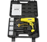 soudeuse plastique 100W Kit de réparation de pare-chocs de voiture avec 400 agrafes (jaune)