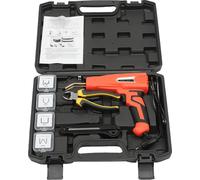 soudeuse plastique 100W Kit de réparation de pare-chocs de voiture avec 400 agrafes (rouge)