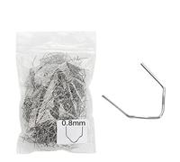 Soudeuse Plastique Kit de clous à souder en plastique pour réparation de pare-chocs de voiture, 100/500 pièces(V-100pcs)