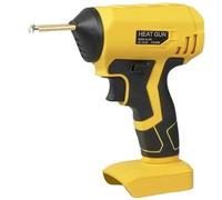 Soudeuse Plastique Kit de réparation de fissures de panneaux automobiles pour machine à souder les plastiques, agrafeuse à chaud, compatible avec l'interface MAKITA(Yellow)