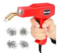 Soudeuse Plastique Kit de soudage du plastique 2 en 1, soudeur 220W / 50W, agrafeuse à chaud, pistolet souder, réparation pare-chocs voiture(1001Pcs)