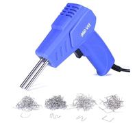 Soudeuse Plastique Soudeuse plastique 960 VII 70 W, pistolet à clous chaud, fer souder, agrafes, kit d'outils de réparation pare-chocs pour voiture, agrafeuse chaude(A)
