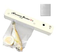 Soudeuse Sous Vide Compacte | Conservateur D'aliments Électrique Sans Fil - Machine À Emballer Sous Vide Pour Aliments Compacte,Pour Cuisine Frigo Maison Voyage Viande Crue Fruits De Mer Fruits