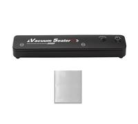 Soudeuse Sous Vide Compacte | Électrique Hermétique Portable Réutilisable,Machine de Scellage de Sachets Alimentaires sous Vide - Pour Conservation Viande Crue Fruits De Mer Fruits Fromage Réfrigérate