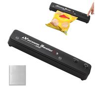 Soudeuse Sous Vide Compacte,Réutilisable Étanche Électrique - Machine À Sceller Sous Vide Avec 100 Sacs - Pour Maison Voyage Congélateur Cuisine Fruits Légumes Fruits De