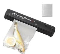 Soudeuse Sous Vide Compacte - Sans Fil Réutilisable Stockage Alimentaire Étanche - Machine À Sceller Sous Vide Avec 100 Sacs - Pour Cuisine Frigo Maison Voyage Viande Crue Fruits De Mer Frui