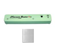 Soudeuse Sous Vide Compacte - Sans Fil Réutilisable Stockage Alimentaire Étanche,Machine Portable De Scellage Sous Vide Et Rescellage - Pour Conservation Viande Légumes Céréales Fruits de Mer Fruits C