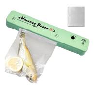 Soudeuse Sous Vide Compacte - Stockage Alimentaire Électrique Portable - Petit Appareil De Scellage Avec Sacs Alimentaires,Pour Conservation Viande Légumes Céréales Fruits de Mer Fruits Cuisine