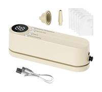 Soudeuse sous vide portative - Scelleuse Rechargeable Pour Sachets de Conservation - Machine Compacte Polyvalente Pour Emballage Sous Vide De Légumes Céréales Snacks Secs