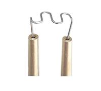 Soudeuses électriques Agrafes de soudage en plastique, agrafeuse à chaud, vagues prédécoupées, clous 100mm/0.6mm, outils réparation tôle, 0.8 pièces(0.8MM C)