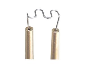 Soudeuses électriques Agrafes de soudage en plastique, agrafeuse à chaud, vagues prédécoupées, clous 100mm/0.6mm, outils réparation tôle, 0.8 pièces(0.8MM C)