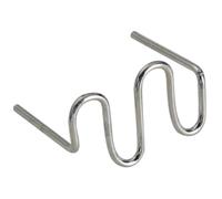 Soudeuses électriques Agrafes de soudage pour plastique, 1000/500/200/100 pièces, 4 types de clous de soudage de 0,8 mm, kit de réparation de clous pour soudeur plastique(S Type 500 Pcs)