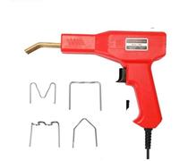 Soudure plastique Outil Carrosserie Kit de réparation de soudure plastique DIY avec lumière LED et agrafes chaudes pour pare-chocs fissurés et tableau de bord(200 Nail)