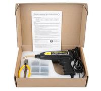 Soudure plastique Outil Carrosserie Pistolet de soudage plastique pour réparation de pare-chocs de voiture, soudeur,kit de réparation de pare-chocs, 400 clous de réparation(Paper box set)