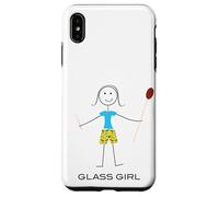 Soufflage de Verre de Femmes drôles, Cadeaux de souffleur de Coque pour iPhone XS Max