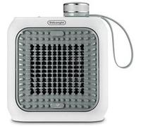 De’Longhi HFX10B03.GR appareil de chauffage Intérieure Gris, Blanc 350 W Chauffage de ventilateur électrique