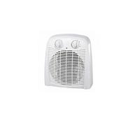King d'Home Soufflant d'appoint 02APSF2003 Salle de bains 1000/2000W Thermostat mécanique blanc