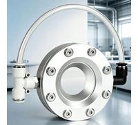 Soufflante D'Air Annulaire, Rampe Soufflage Annulaire Alliage D'Aluminium | Couteau D'Air Annulaire Fractionnable 8-89 Mm, Flux D'Air Uniforme, Alliage D'Aluminium, Pour SéChage Tuyaux, CâBles(89mm)