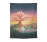 Souffle de la nature Satori Mountain - Affiches d'œuvres d'art amusantes - Décoration murale - pour chambre à coucher - 76,2 x 101,6 cm