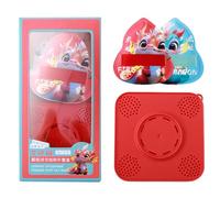 Souffle de maquillage, souffle de poudre - 2 éponges de maquillage visage motif dragon | Souffle de maquillage du visage avec boîte de rangement, outils de maquillage de beauté, éponges de m