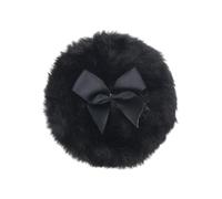 Souffle de poudre pour le corps - Souffle de poudre à fourrure ultra réutilisable avec ruban - Applicateur de poudre corporelle pour bébés, et adultes