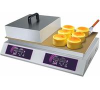 Soufflé électrique professionnel, dorayaki, gaufrier avec plaque chauffante en cuivre, pour cuisine, restaurant, boulangerie et snack-bar