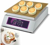 Soufflé électrique, Soufflé à crêpes, Dorayaki professionnel, Grill à muffins à température réglable, Convient pour la cuisine, le restaurant et le snack-bar