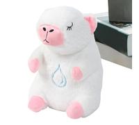 Souffle en peluche pour animaux farcis en peluche, que Capybara - Animal en peluche cardiaque endormi, dormez uniquement un jouet en peluche avec lumière apaisante et musique pour l'anniversaire de