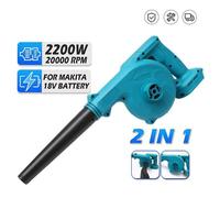 Souffles de feuilles et aspirateurs électriques - 2200W - pour batterie Makita 18 V - dépoussiéreur ordinateur