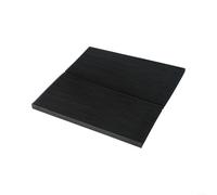 Soufflet d'accordéon flexible pour rail de fraiseuse CNC, protection contre la poussière, bouclier à vis, tissu noir, extension de 1,5 m, hauteur 130 mm-300 mm (300 mm)