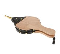 Soufflet de cheminée - Grand souffleur d'air en bois de 43,2 cm avec buse