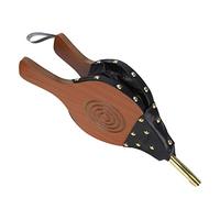 Soufflet de Cheminée Soufflet à Main Souffleur Manuel Portable Poêle En Bois Souffleur de Cheminée Camping En Plein Air Outils de Barbecue Accessoires