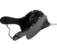 Soufflet de cheminée Souffleur d'air manuel pour le bois pour le camping extérieur BBQ Grill Cheminée Outils de feuBuse argentée