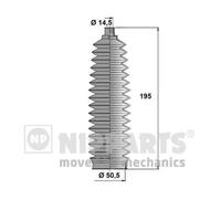 Soufflet de crémaillère de direction N2842034 NIPPARTS pour TOYOTA