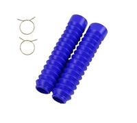 Soufflet de Fourche Moto Convient aux motos tout-terrain, aux fourches avant, aux amortisseurs, aux cache-poussière, aux soufflets, aux bottes, aux protections en caoutchouc fourche de moto(Blue)