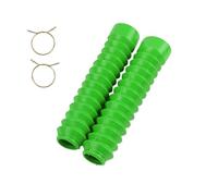 Soufflet de Fourche Moto Convient aux motos tout-terrain, aux fourches avant, aux amortisseurs, aux cache-poussière, aux soufflets, aux bottes, aux protections en caoutchouc fourche de moto(Green)