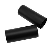 Soufflet de Fourche Moto Convient pour Trimpion Bonneville Bobber, 2 pièces, Couvercle de Fourche d'amortisseur Avant de Moto, Couvercle de Fourche de Moto Robuste en Alliage(No Holes)