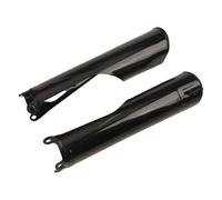 Soufflet de Fourche Moto Protection de Fourche Avant en Plastique pour Moto Convient pour Honda CRF 250 300 450 RXLR-WE Enduro Special 2019 2025(Black)